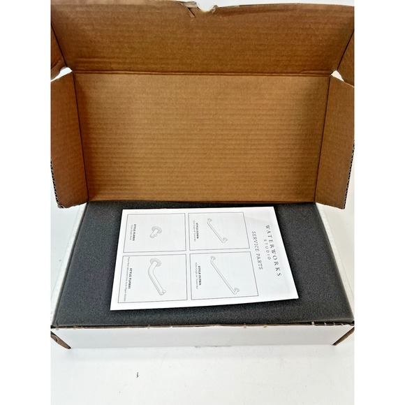 Waterworks Studio Flyte Wall Mounted‎ One Arm Paper Holder in Nickel FLPH01N - Picture 8 of 9